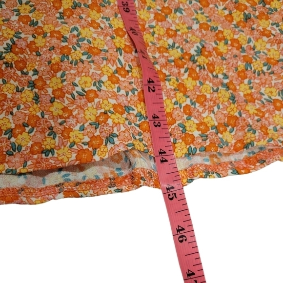 Faithful the Brand Jean Marie Midi Dress Ditsy Floral Women's Size 4 Cottagecore - Picture 4 of 12